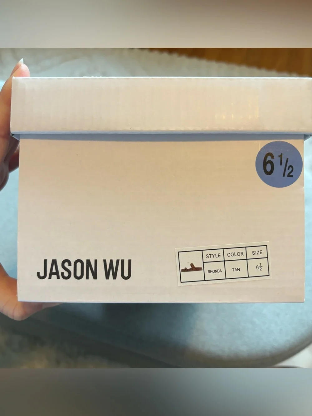 Jason Wu Rhonda Slides Tan Sandals